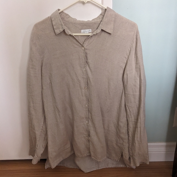 J. Jill Linen Shirt - Picture 1 of 3